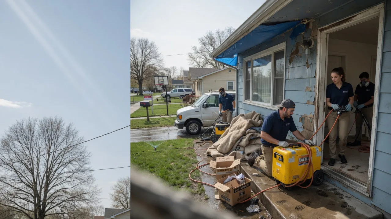 Basement Flood Cleanup in Park Hall, MD near me